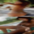 Tears woman naked pussy